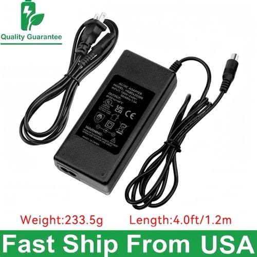 42V 2A Charger Compatible with Segway Ninebot F20A F25 F30 F40 F40A MAX G30L G30LP G30P Kick Power Supply PSU Mains