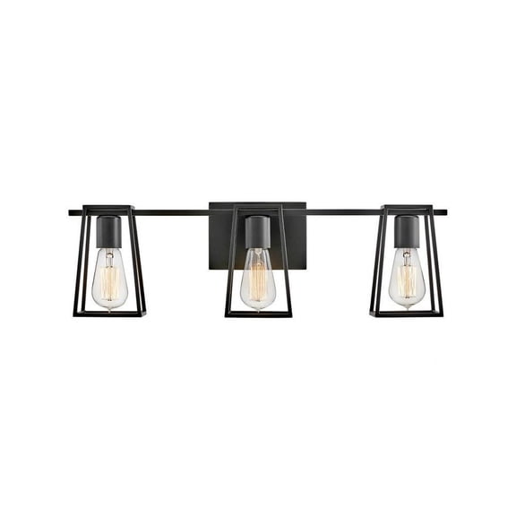 42W 3 Led Vanity Light in Industrial Style-7.5 inches Tall and 24 inches Wide Bailey Street Home 81-Bel-4948506