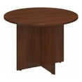 thumbnail image 1 of 42W Round Conference Table with Wood Base in Hansen Cherry - Engineered Wood, 1 of 6