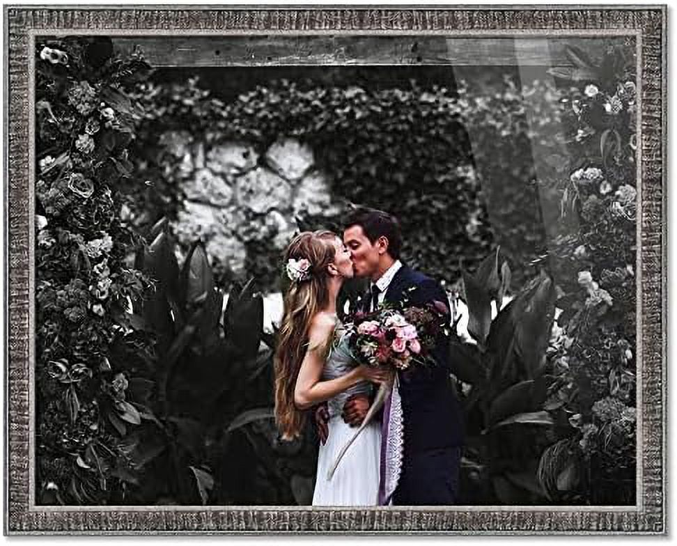 42X30 Frame Silver Picture Frame Complete Modern Photo Frame Includes 42x30-frame-silver-picture-frame-complete-modern-photo-frame-includes