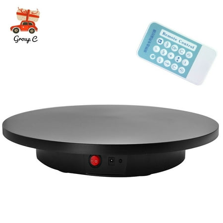 PEAKORA42cm 360° Remote Control Electric Turntable for Stunning Product Displays