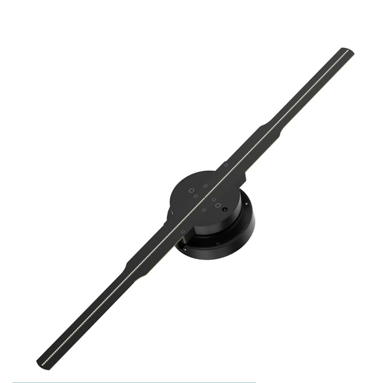 42cm 3D Holographic Fan Wifi Remote Custom ICONS DIY Video LOGO LED ...