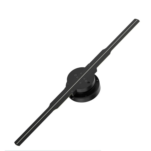42cm 3D Holographic Fan Wifi Remote Custom ICONS DIY Video LOGO LED Neon Lights Rotating Display AD 3D Holographic Projector