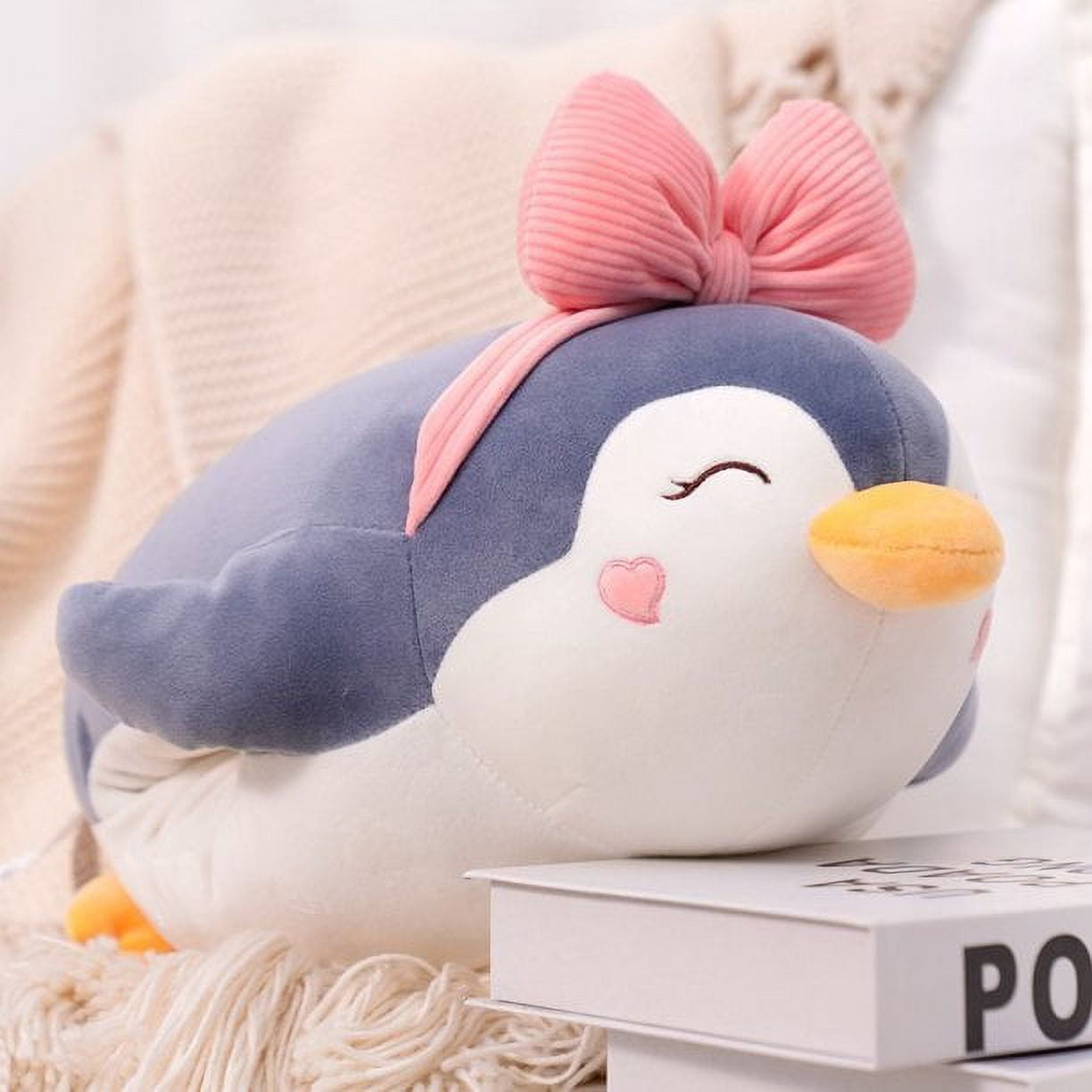 42cm Penguin Plush Hugging Pillow,Soft Plushie Toy Stuffed Animal ...