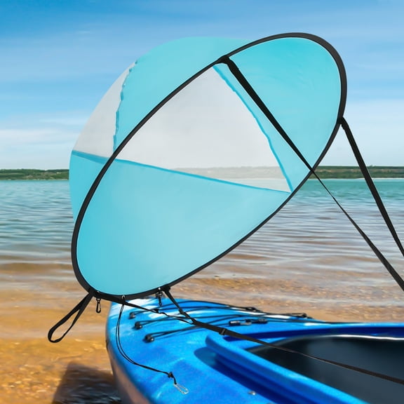 42in Downwind Wind Sail Kit, Wind Sail Foldable Downwind Sail Kit with Carrying Bag, Durable Paddle Board Wind Sail for Paddle Boards, Kayaks, Canoes