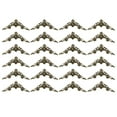 thumbnail image 1 of 42mm Metal Book Corners, 24pcs Photo Corners Book Corners Protector Retro Metal Decorative for Crafting, Bronze, 1 of 5