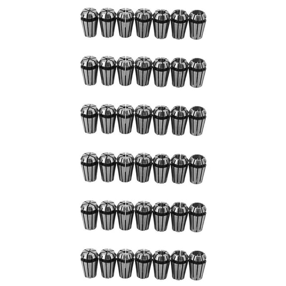 42pcs 1-7mm ER11 Spring Collet for CNC Workholding Engraving & Milling Lathe Tool
