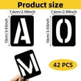 thumbnail image 1 of 42pcs Letter Template - Set, 1 of 8