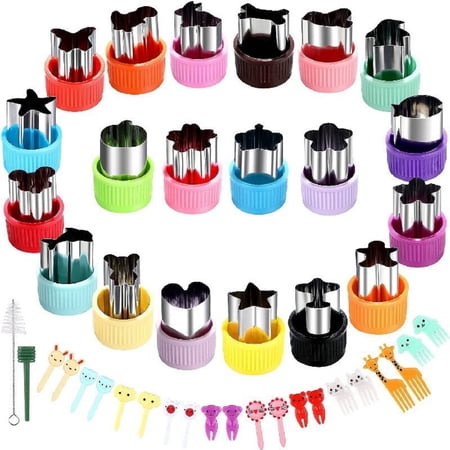 Vegetable Cutter Shape Cookie Cutters, 42 Count