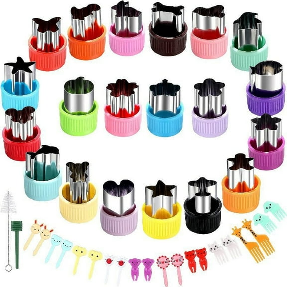 Vegetable Cutter Shape Cookie Cutters, 42 Count