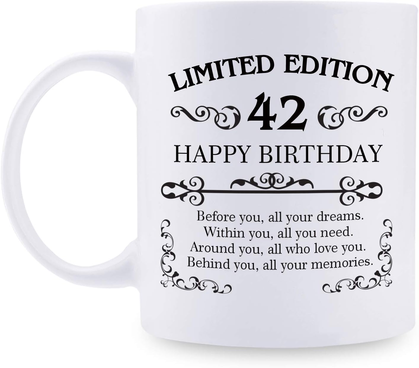 42th Birthday Gifts for Women Men - 11 oz Coffee Mug - 42 Year Old Present  Ideas for Mom, Dad, Wife, Husband, Son, Daughter, Friend, Colleague,  Coworker (42nd Birthday Gift) - Walmart.com