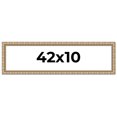 thumbnail image 1 of 42x10 Frame Silver Real Wood Picture Frame Width 1.5 inches | Interior Frame Depth 0.5 inches |, 1 of 8