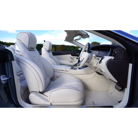 42x24in Mercedes Car Interior Auto Motor Design Luxury 【Photo Paper】