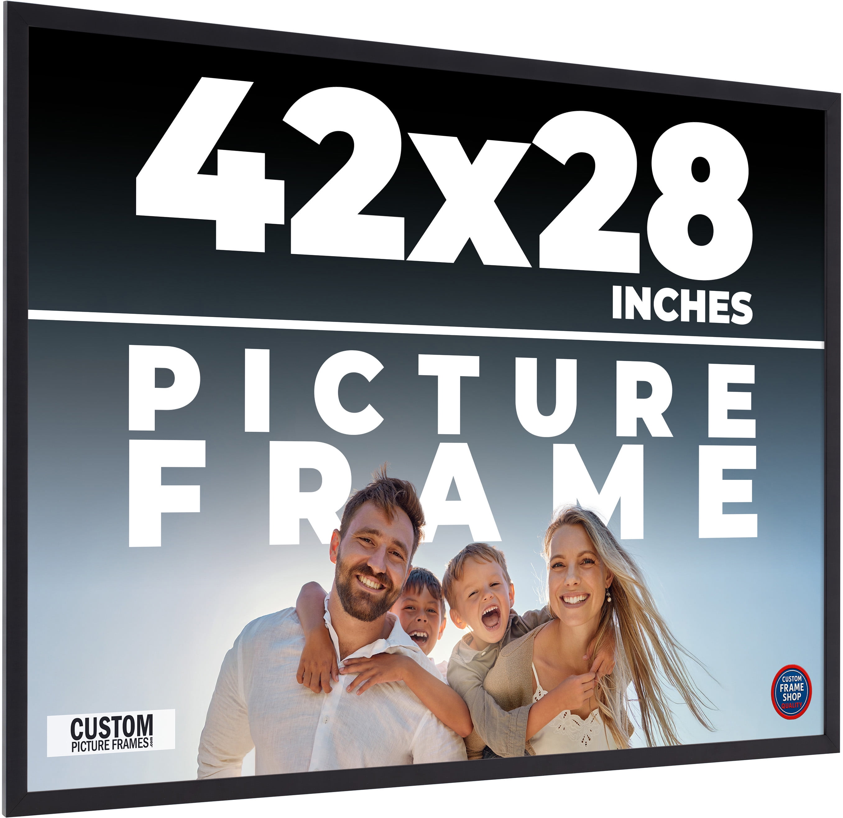 42x28-Frame-Black-Solid-Wood-