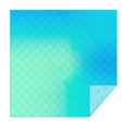 thumbnail image 1 of 42x42in(107x107cm) Square Tablecloth, Waterproof Polyester Table Cover, Wrinkle Resistant & Washable Fabric for Dining, Kitchen, Picnic, Abstract Geometry Print, 1 of 6