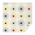 thumbnail image 1 of 42x42in(107x107cm) Square Tablecloth, Waterproof Polyester Table Cover, Wrinkle Resistant & Washable Fabric for Dining, Kitchen, Picnic, Daisy Flowers Print, 1 of 6