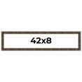 thumbnail image 1 of 42x8 Frame Gold Real Wood Picture Frame Width 1.5 inches | Interior Frame Depth 0.5 inches |, 1 of 8