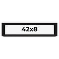 thumbnail image 1 of 42x8 Shadow Box Black Solid Wood Display Picture Frame | 1 Inch Rabbet Depth | | 1.375 Inch, 1 of 4