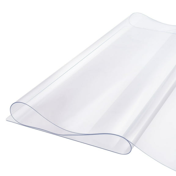 42x96 Inch PVC Desk Mat,1.5mm Clear Table Protector Cover,Rectangle Plastic Tablecloth