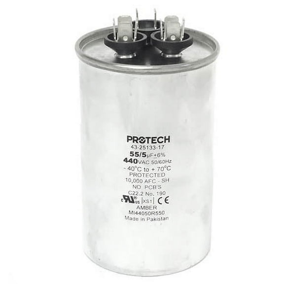 43-25133-17 - OEM Rheem Capacitor 55/5 uf 440vac