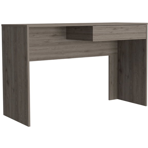 43.32in Wide Rectangular Shape - Lockable Drawer Feature - Office Environment - Effortless Assembly Desk