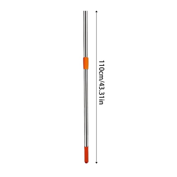 43.3in Sunflower Shape Extendable Long Handle Duster Brush, Multipurpose Ceiling and Cobweb Cleaning Tool, High Reach Dusting Wand, Effective Cleaning Tool, D