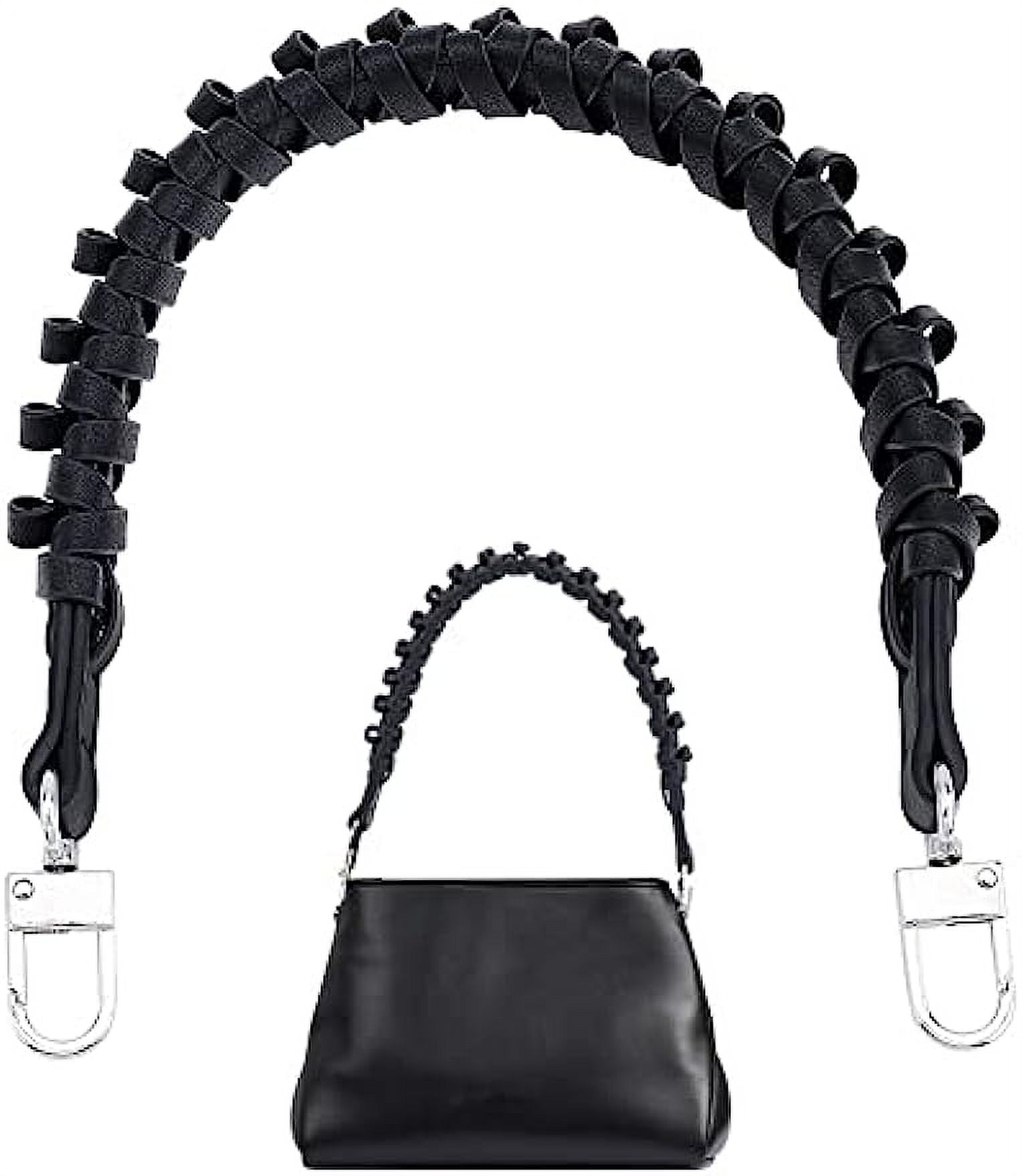 43.5cm17.13 Inch Purse Bag Handles Straps Leather Braided Handle Purse Handle Replacement Walmart