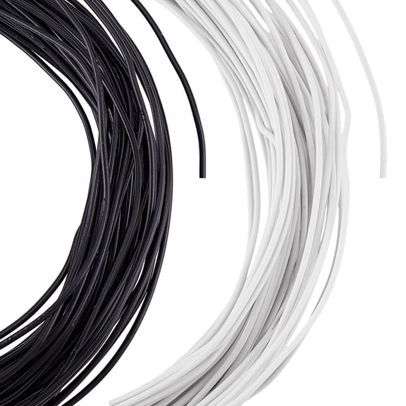 43.7 Yards Iron Memory Wire for Millinery Hat Bendable Metal Wire Craft Sculpting Wires Flexible Floral Wires PU Coated