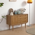 thumbnail image 1 of 43" Accent Sideboard Buffet for Entryway, Living Room, Oak, 1 of 5