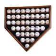 thumbnail image 1 of 43 Baseball Ball Display Case Cabinet - Home Plate Shaped, 1 of 8