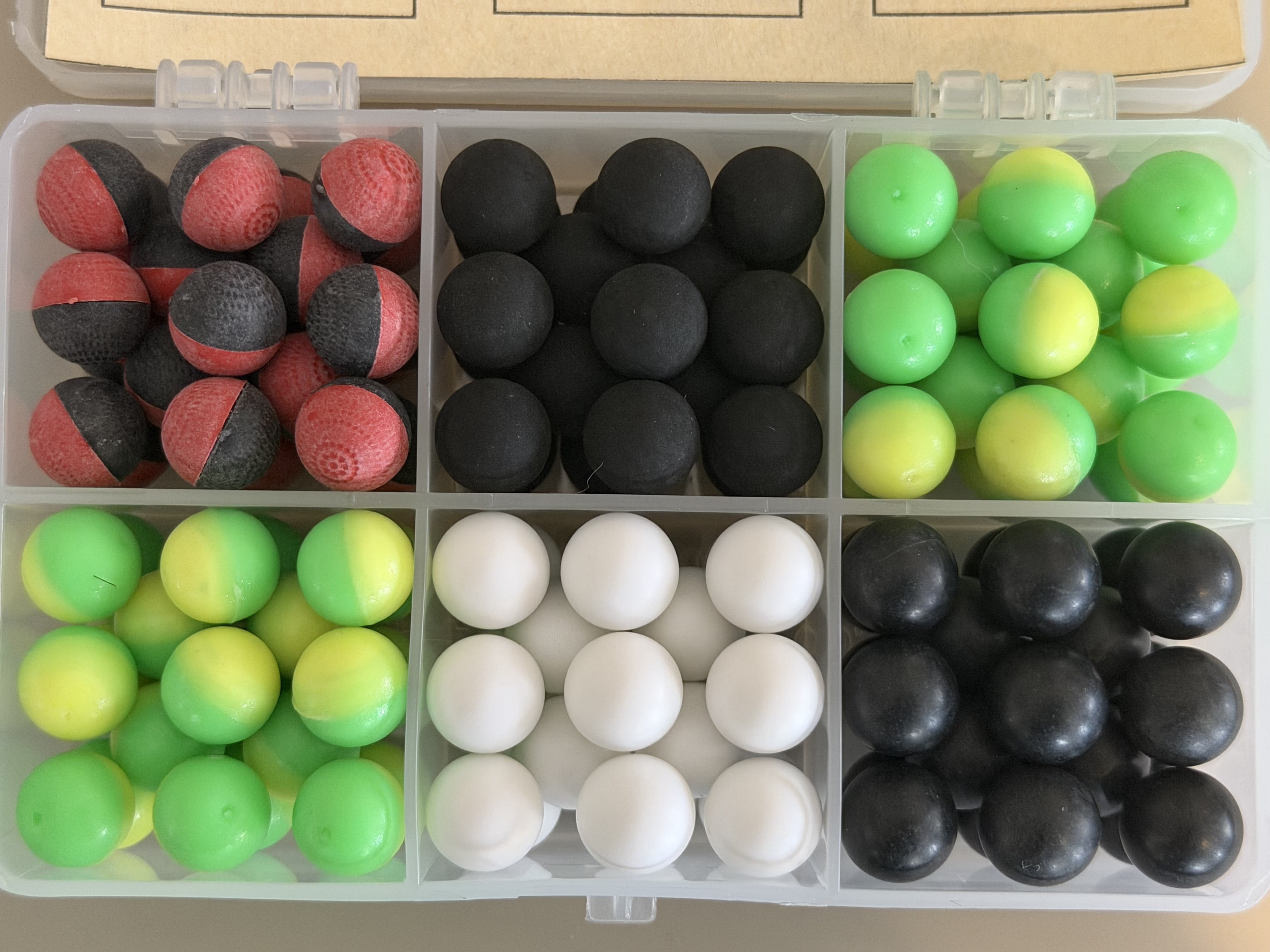 .43 Cal  variety pack 132 Balls