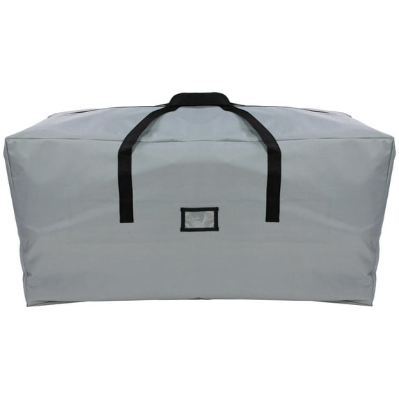 43" Gray and Black Multipurpose Storage Bag