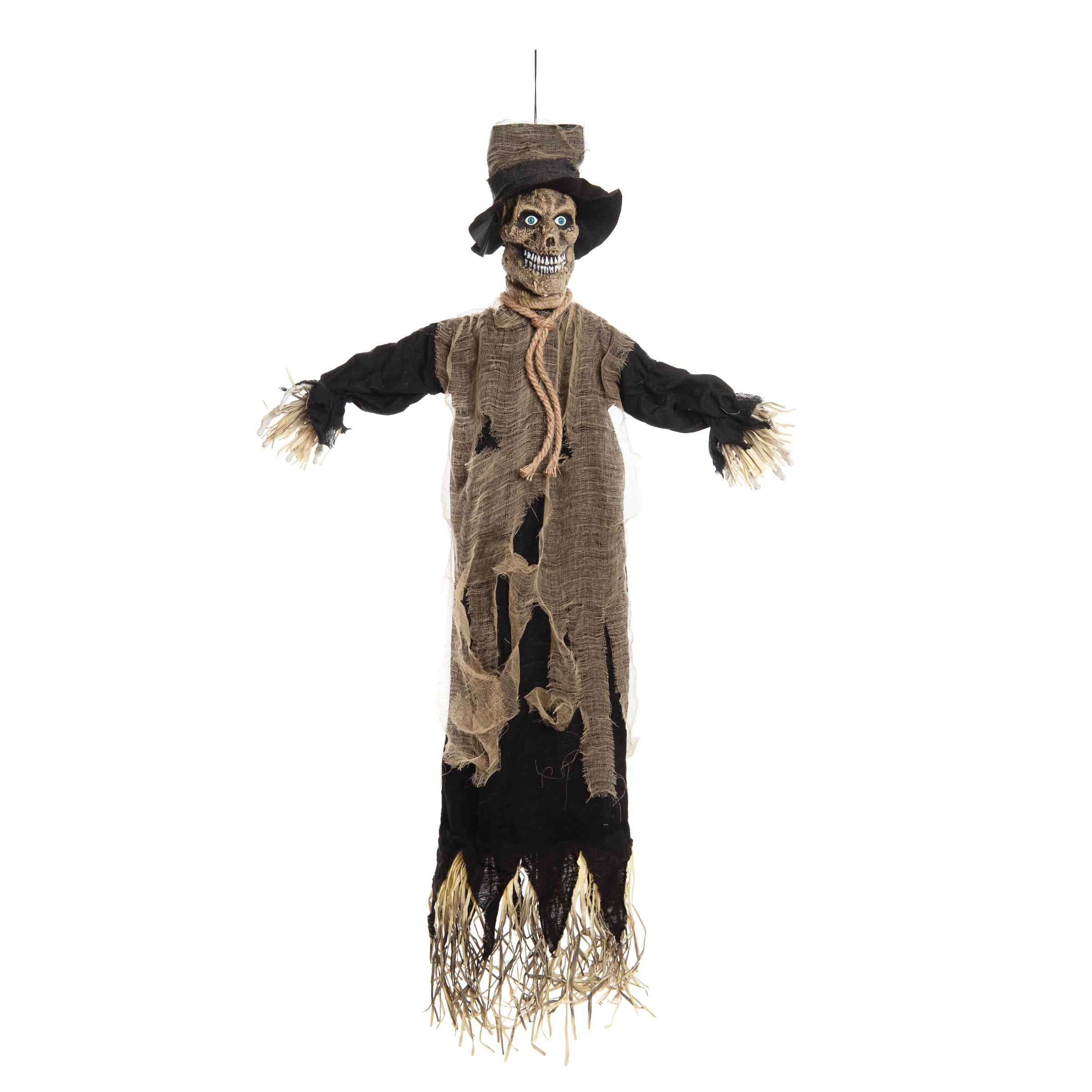 43" Hanging Scarecrow Halloween Decor