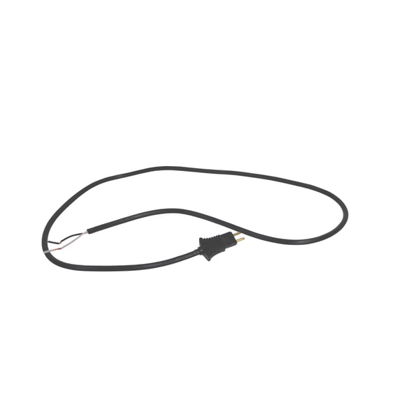 43 Inch Black 2-Wire Male End Pigtail Vacuum Hose Cord 32-5732-97