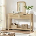 thumbnail image 1 of 43 Inch Wood Console Table with 2 Drawers, 1 of 6