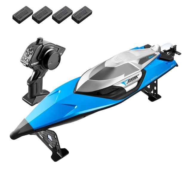 Remote Controlled Ship 43+ MPH RC Boat for Adults, 20 Inch High-Speed Remote Control Racing ...