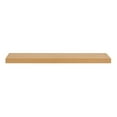 thumbnail image 1 of 43" Natural Light Brown Wooden Floating Shelf, 1 of 3