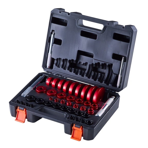 43 PCS Bearing Race and Seal Driver Set, Aluminum Alloy Bushing Press Tool Kit for disassemble & Install