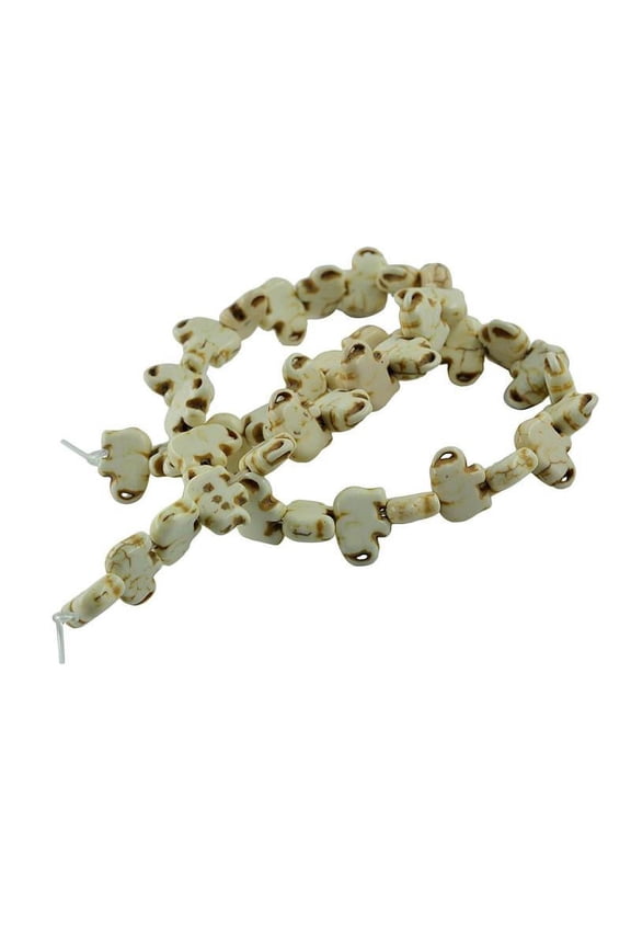 43 Pieces Elephant Shape Loose Beads Craft DIY Jewelry Making Findings Charms Pendants