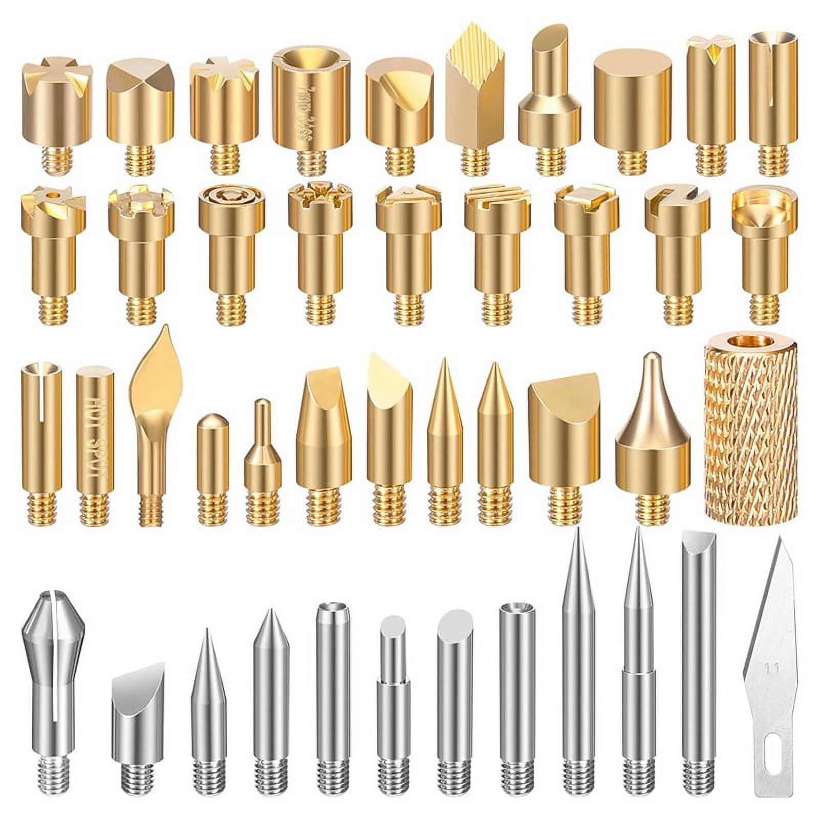 43 Pieces Wood Burning Tip Set Wood Burning Tip Wood Burning Tips