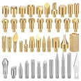 thumbnail image 1 of 43 Pieces Wood Burning Tip Set Tips Template for DIY Embossing and Carving Crafts, 1 of 7