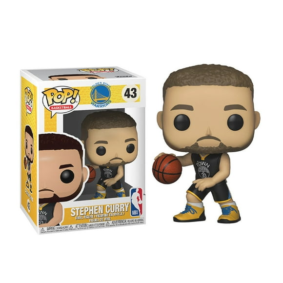 #43 Stephen Curry Vinyl Figures Pop! Multicolor Model Toys - w/Box & Protector