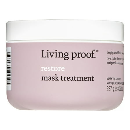 ($43 Value) Living Proof Restore Hair Mask Treatment, 8 Oz