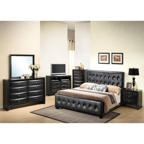 43"h Black Transitional Bed For Any Style - 63"w X 88"d, And Fits With Decor Stability Assembly Elegant 88"d 43"h, Long-lasting Comfortable
