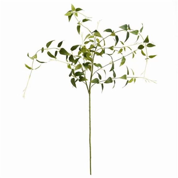 43 in. Green Clematis Leaves Spray
