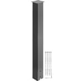 thumbnail image 1 of 43 in. High Black Powder-Coated Mail Box Post Kit, 1 of 1