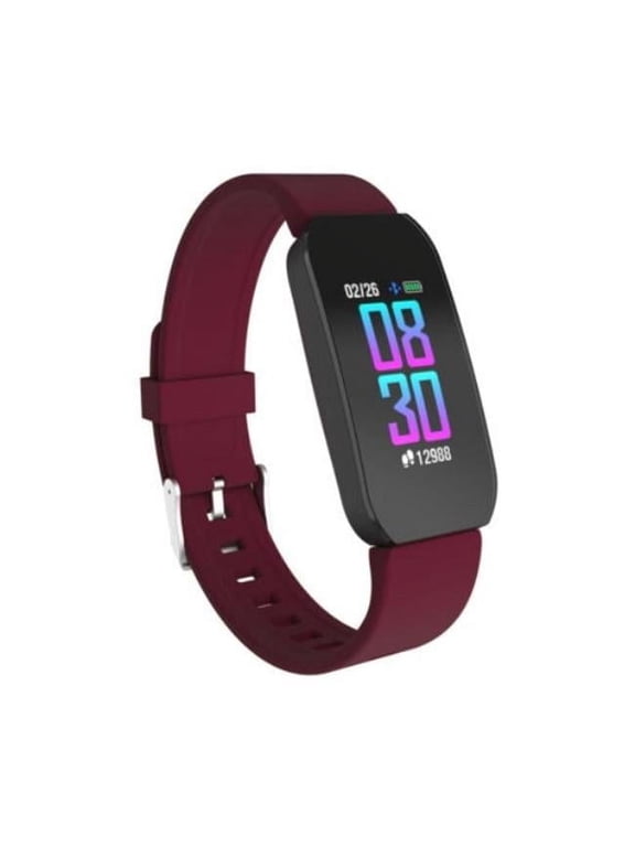 43 mm Active Smartwatch for Women, Burgundy