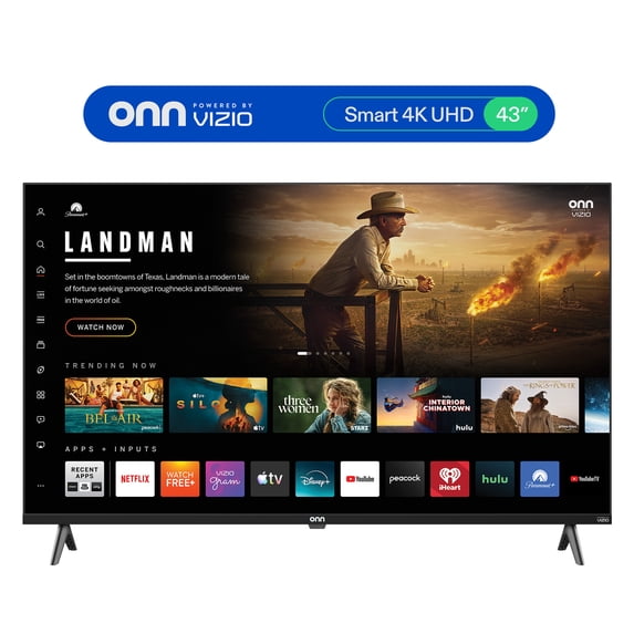 onn 43" Class 4K UHD Powered by VIZIO Smart Television, 43S4V1