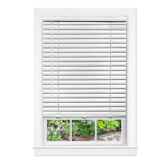 43 x 64 in. Cordless Light Filtering Horizontal Blind, White