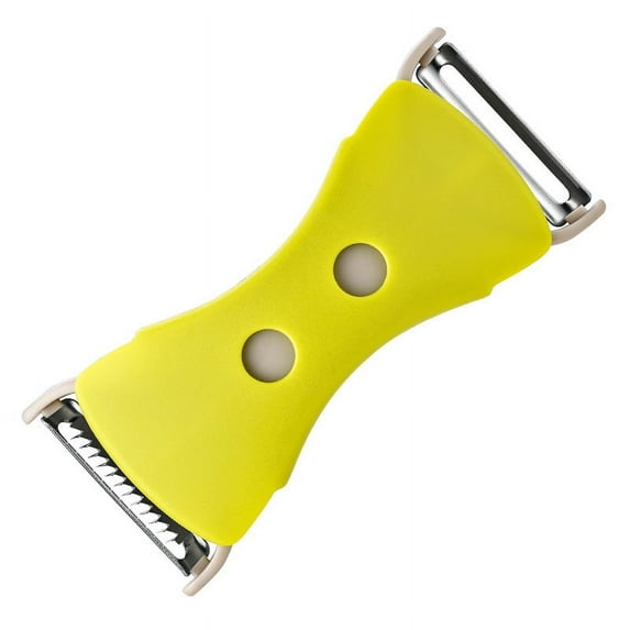 430 Stainless Steel Convertible Double-headed Melon Peeler Scraper Fruit Peeler Potato Apple Peeler 2PCS